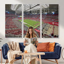 State Farm Stadium Canvas Wall Art, Arizona Cardinals Football Stadium Print, Glendale NFL Arena Panorama Artwork by MyGreatCanvas | Canvas Wall Art Prints | Photo Prints & Wall Decor
