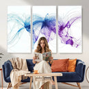 Global Flight Routes Map Canvas Wall Art, Worldwide Aviation Network Print, International Air Travel Wall Decor by MyGreatCanvas | Canvas Wall Art Prints | Photo Prints & Wall Decor