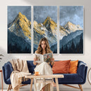 Abstract Mountain Wall Art Canvas Print Modern Landscape Painting Print by MyGreatCanvas | Canvas Wall Art Prints | Photo Prints & Wall Decor