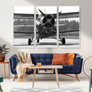 Wall Art Old War Plane Canvas Print by MyGreatCanvas | Canvas Wall Art Prints | Photo Prints & Wall Decor