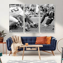 American Football Player Wall Art Canvas Print by MyGreatCanvas | Canvas Wall Art Prints | Photo Prints & Wall Decor