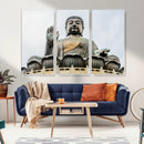 Buddha Statue Wall Art Canvas Print
