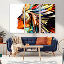 Profile Colors Canvas Print by MyGreatCanvas | Canvas Wall Art Prints | Photo Prints & Wall Decor