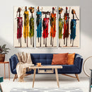 Abstract African Women Wall Art Canvas Print by MyGreatCanvas | Canvas Wall Art Prints | Photo Prints & Wall Decor
