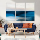 Dark Blue Abstract Wall Art Canvas Print by MyGreatCanvas | Canvas Wall Art Prints | Photo Prints & Wall Decor