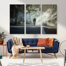 Cycling Road Bike in the Morning, Cycling Road Bike Canvas by MyGreatCanvas | Canvas Wall Art Prints | Photo Prints & Wall Decor