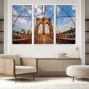 Brooklyn Bridge Manhattan Wall Art Canvas Print by MyGreatCanvas | Canvas Wall Art Prints | Photo Prints & Wall Decor