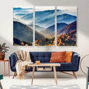 Mountains Forest Autumn Wall Art Canvas Print by MyGreatCanvas | Canvas Wall Art Prints | Photo Prints & Wall Decor