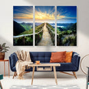 Mountain and Sunset Wall Art Canvas Print by MyGreatCanvas | Canvas Wall Art Prints | Photo Prints & Wall Decor