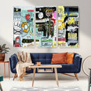 Graffiti Wall Art – Colorful Urban Street Canvas Print, by MyGreatCanvas | Canvas Wall Art Prints | Photo Prints & Wall Decor