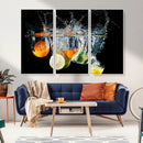 Kitchen Wall Art, Kitchen Fruits Art Canvas Print