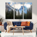 Half Dome Yosemite Calinia Wall Art Canvas Print El Capitan by MyGreatCanvas | Canvas Wall Art Prints | Photo Prints & Wall Decor