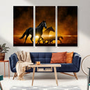 Horse Wall Art Canvas Print, Multi Panel Animal Canvas Print