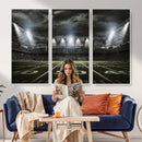 American Football Stadium Wall Art Canvas Print, Stadium