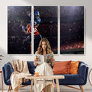 American Football Wall Art Canvas Print, Stadium Sport Wall