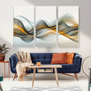 Abstract Wave Canvas Wall Art – Fluid Contemporary Elegance