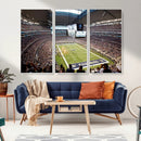 Dallas Cowboys Football Team Print - Arlington AT&T Stadium by MyGreatCanvas | Canvas Wall Art Prints | Photo Prints & Wall Decor