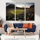 Oregon Stadium Canvas Wall Art - Captivating Game Day Scene