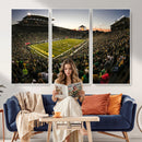 Oregon Stadium Canvas Wall Art - Captivating Game Day Scene