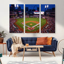 St. Louis Cardinals Baseball Team Print - Busch Stadium Wall by MyGreatCanvas | Canvas Wall Art Prints | Photo Prints & Wall Decor