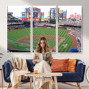 New York Mets Baseball Team Print - Citi Field Baseball