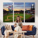 Citizens Bank Park Philadelphia Phillies Wall Art Canvas |