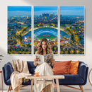 Los Angeles Dodgers Wall Art Canvas, Dodger Stadium Wall Art