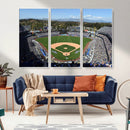 Los Angeles Dodgers Dodger Stadium Wall Art Canvas Print -