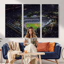 Los Angeles Dodgers Dodger Stadium Wall Art Canvas Print -