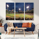 Boston Red Sox Baseball Team Print Canvas - Massachusetts