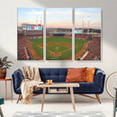 Cincinnati Reds Baseball Print Canvas- Cincinnati