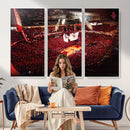 Houston Rockets Basketball Team Print Canvas- Houston Toyota