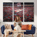 Louisville Cardinals Basketball Print Canvas - Louisville