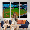 Miami Marlins Baseball Team Print - Miami LoanDepot Park