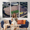 Michigan Wolverines Football Team Print - Ann Arbor Michigan