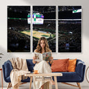 Milwaukee Bucks Basketball Print - Fiserv Forum Stadium Wall