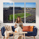 Notre Dame Fighting Irish Football Team Print - Notre Dame