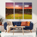 Oakland Athletics Baseball Team Print - Oakland Coliseum