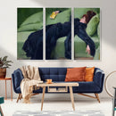 Decadent Girl by Ramon Casas Wall Art Canvas Print, Framed