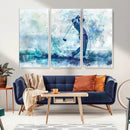 Golf Swing Wall Art Canvas Print - Sports-Inspired