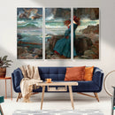 Miranda by the Shore Wall Art Canvas Print – Tempest Scene by MyGreatCanvas | Canvas Wall Art Prints | Photo Prints & Wall Decor