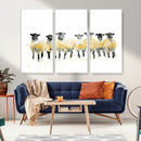 Farmhouse Wall Art Sheep Print | Ready to Hang Framed Canvas by MyGreatCanvas | Canvas Wall Art Prints | Photo Prints & Wall Decor