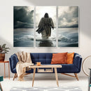 Jesus Walking on Water Wall Art | Canvas Print | Ready to