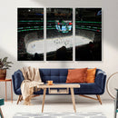American Airlines Center Dallas Stars Wall Art Canvas Print