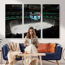 American Airlines Center Dallas Stars Wall Art Canvas Print