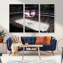 Rogers Place Edmonton Oilers Ice Hockey Stadium Wall Art,