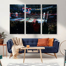 Rogers Arena Vancouver Canucks Ice Hockey Stadium Wall Art,