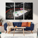 Vaudoise Lausanne Ice Hockey Arena Stadium Wall Art Canvas,