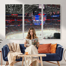 Washington Capitols New York Rangers Ice Hockey Game Stadium