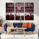 Carolina Hurricanes Ice Hockey Stadium Wall Art, Carolina